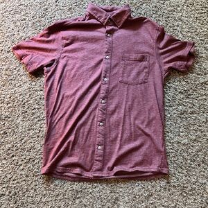 Goodfellow red button up